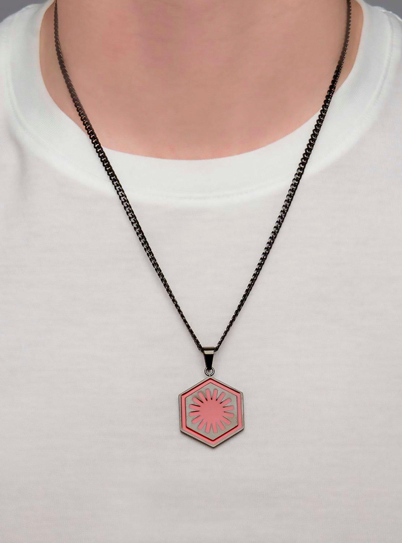 Star Wars The Last Jedi First Order Pendant Necklace, , alternate
