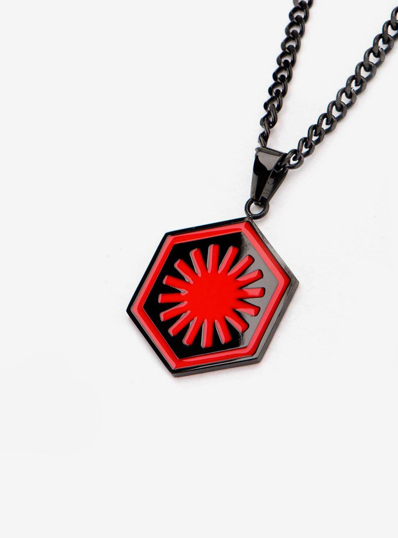 Star Wars The Last Jedi First Order Pendant Necklace, , alternate