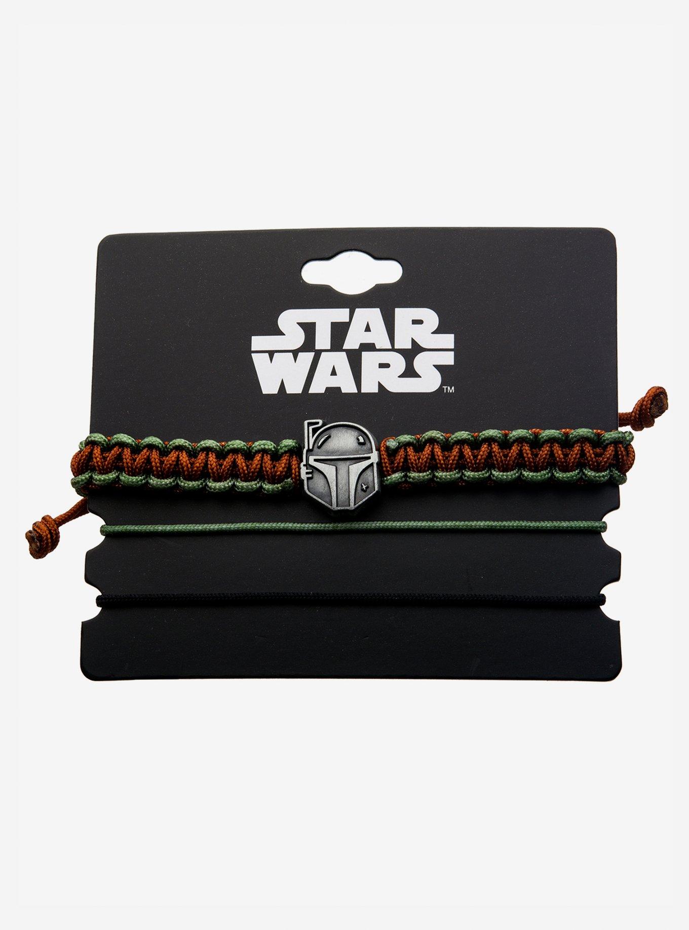 Star Wars Boba Fett Cord Bracelet Set, , alternate