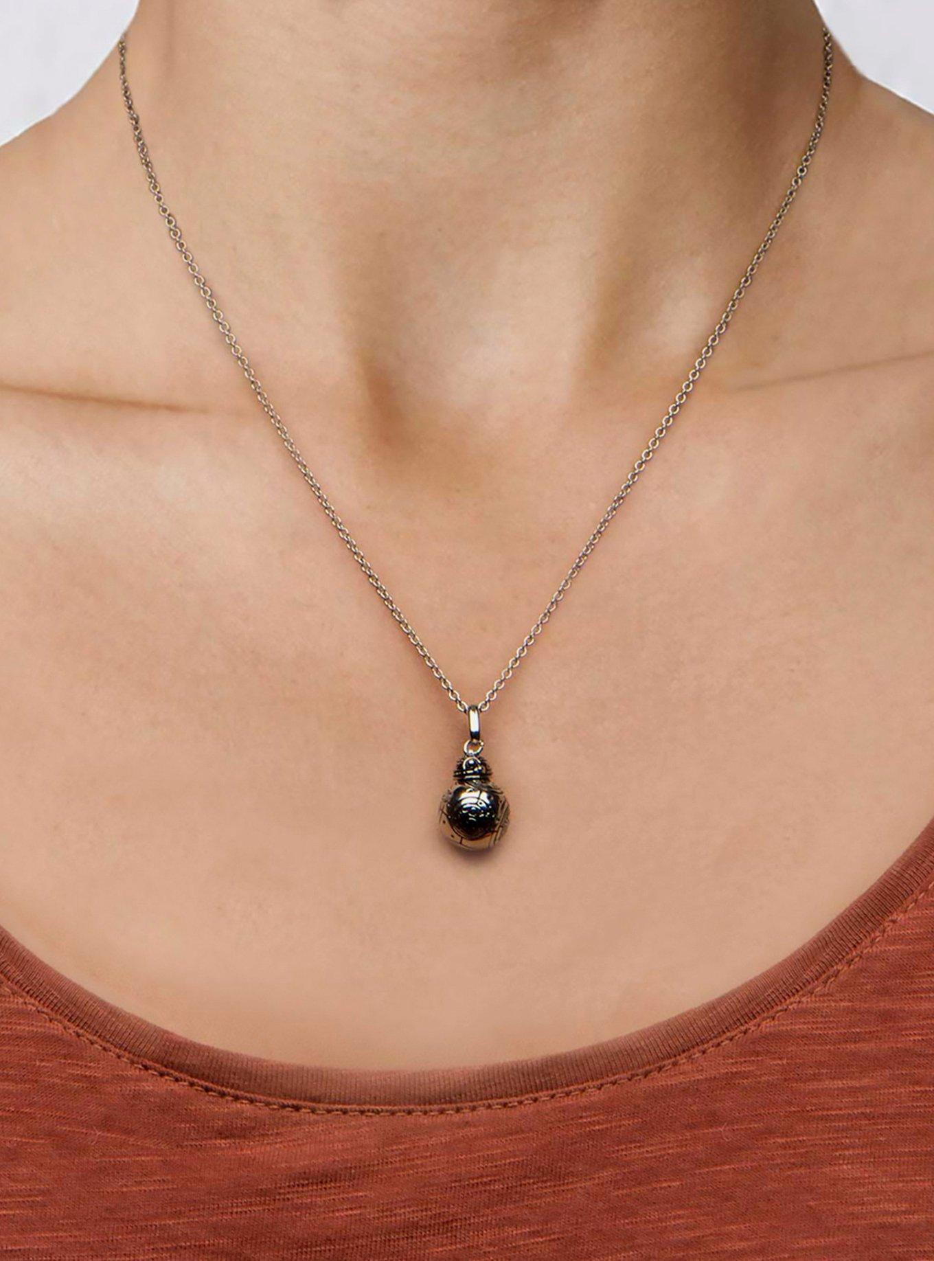 Star Wars: The Force Awakens BB-8 3D Pendant Necklace, , alternate