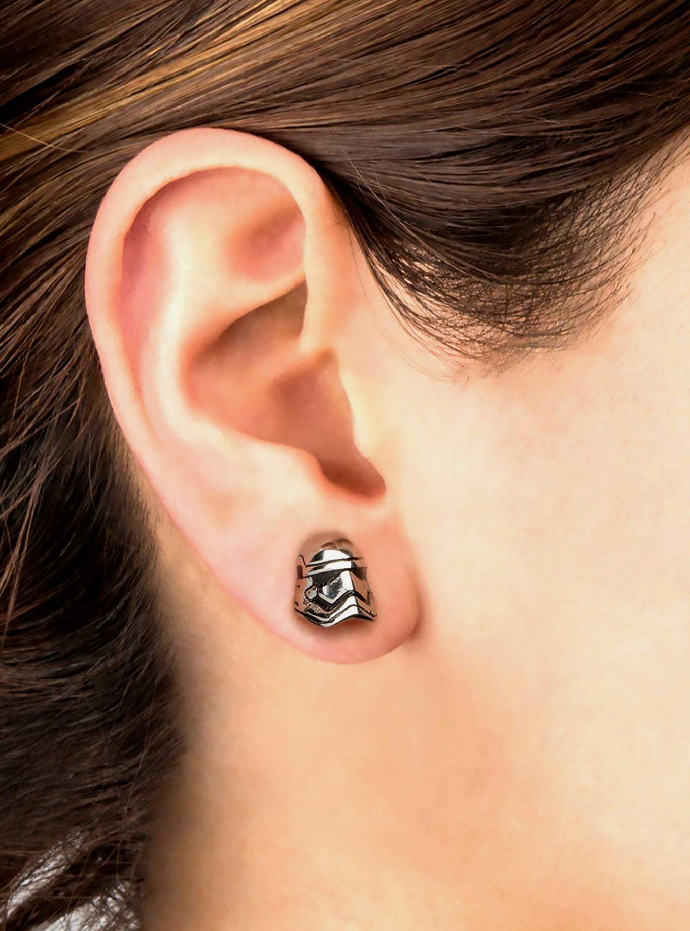Star Wars Stormtrooper 3D Earrings, , alternate