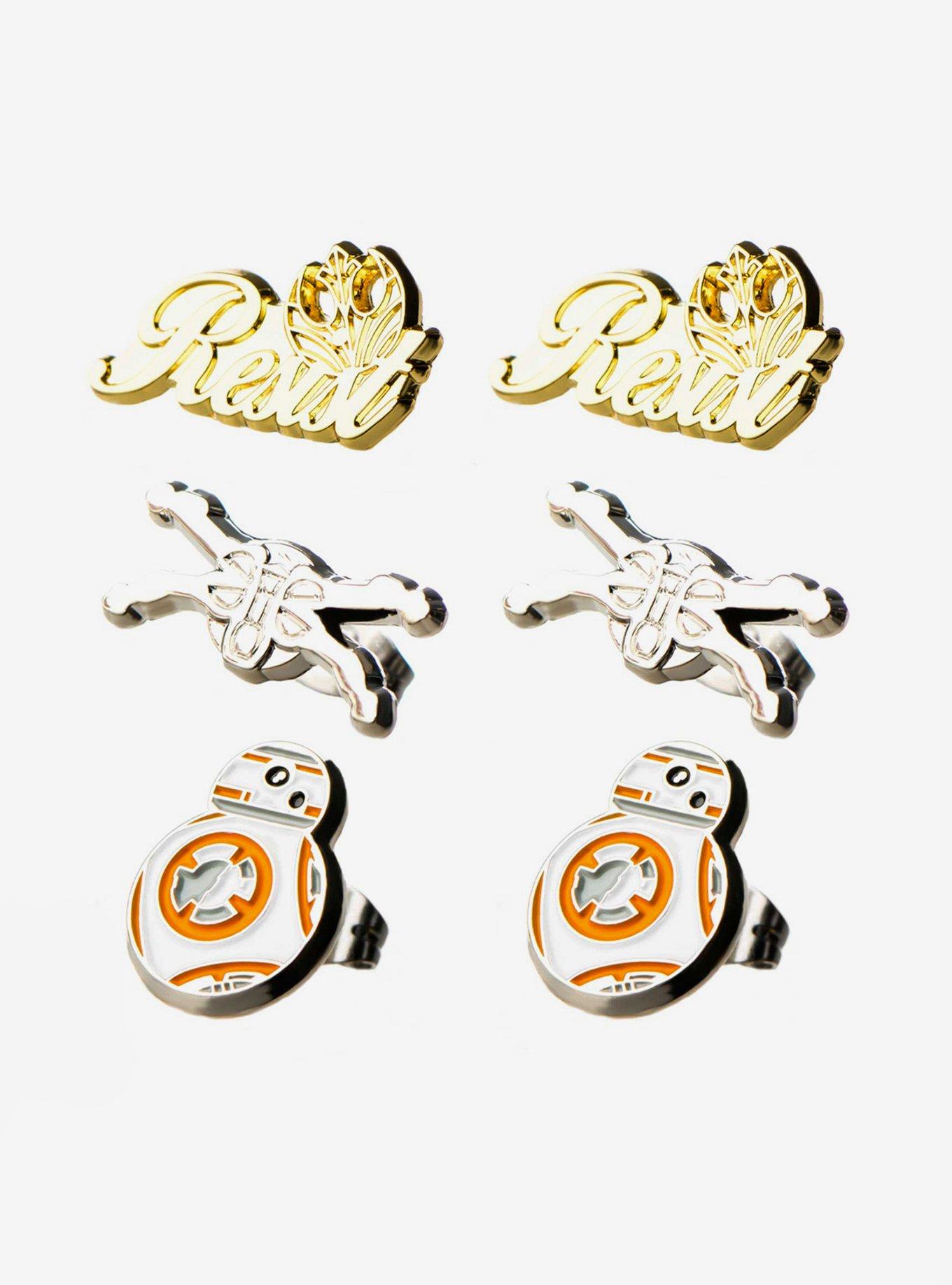 Star Wars: The Last Jedi Resistance Earring Set, , alternate