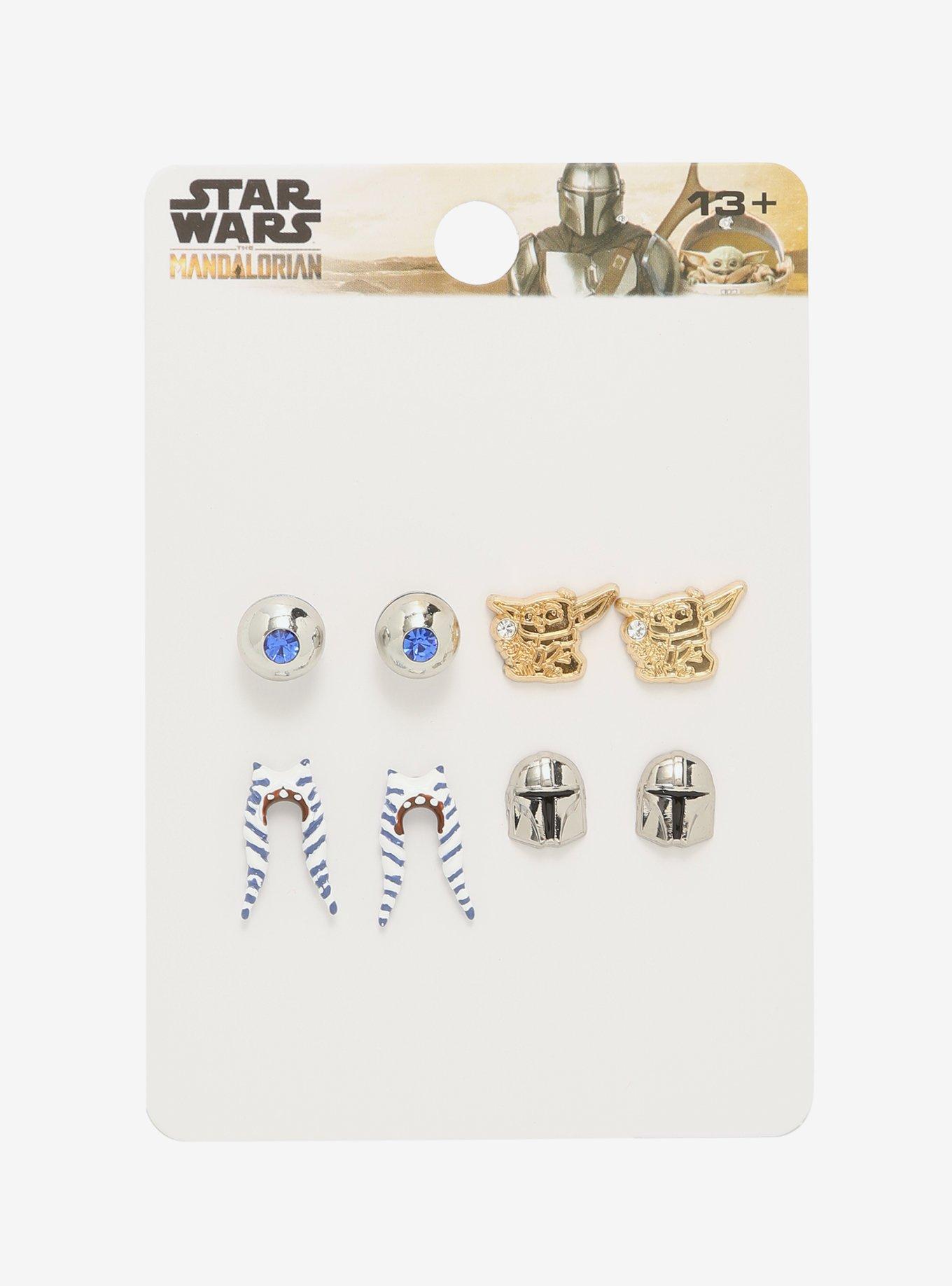 Star Wars The Mandalorian Earring Set, , alternate