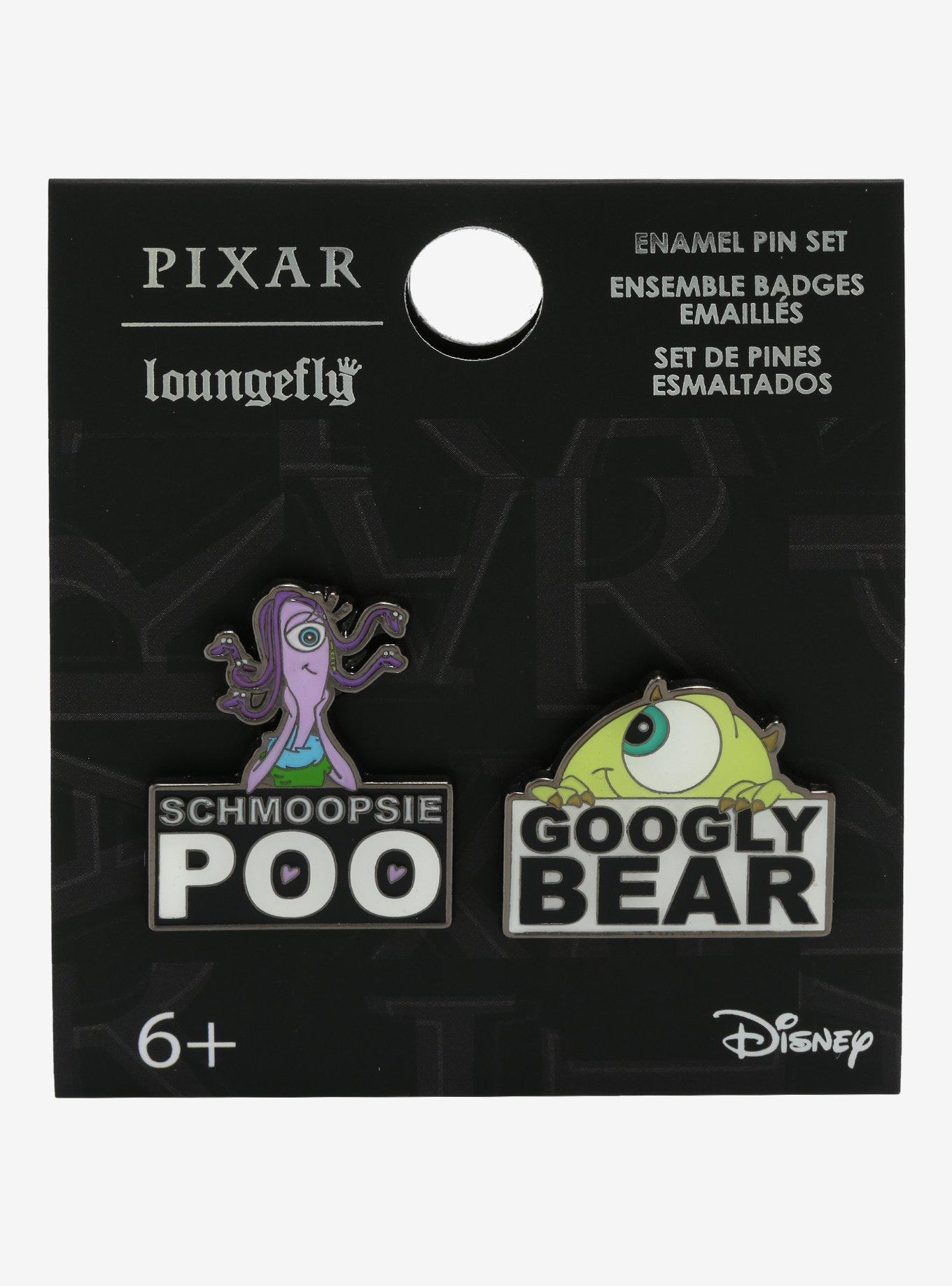 Loungefly Disney Pixar Monsters, Inc. Mike & Celia Enamel Pin Set - BoxLunch Exclusive, , alternate