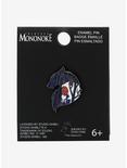 Loungefly Studio Ghibli Princess Mononoke San & Wolf Silhouette Enamel Pin - BoxLunch Exclusive, , alternate