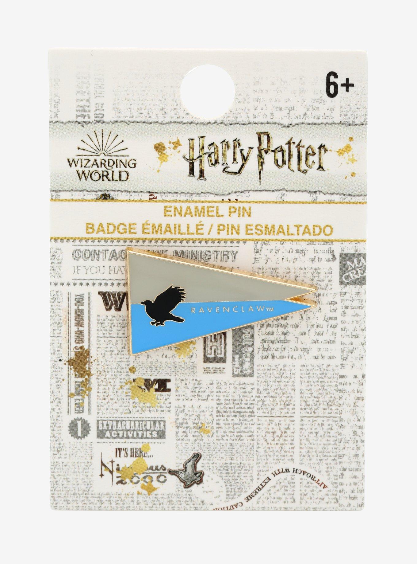 Loungefly Harry Potter Ravenclaw Pennant Flag Enamel Pin - BoxLunch Exclusive, , alternate