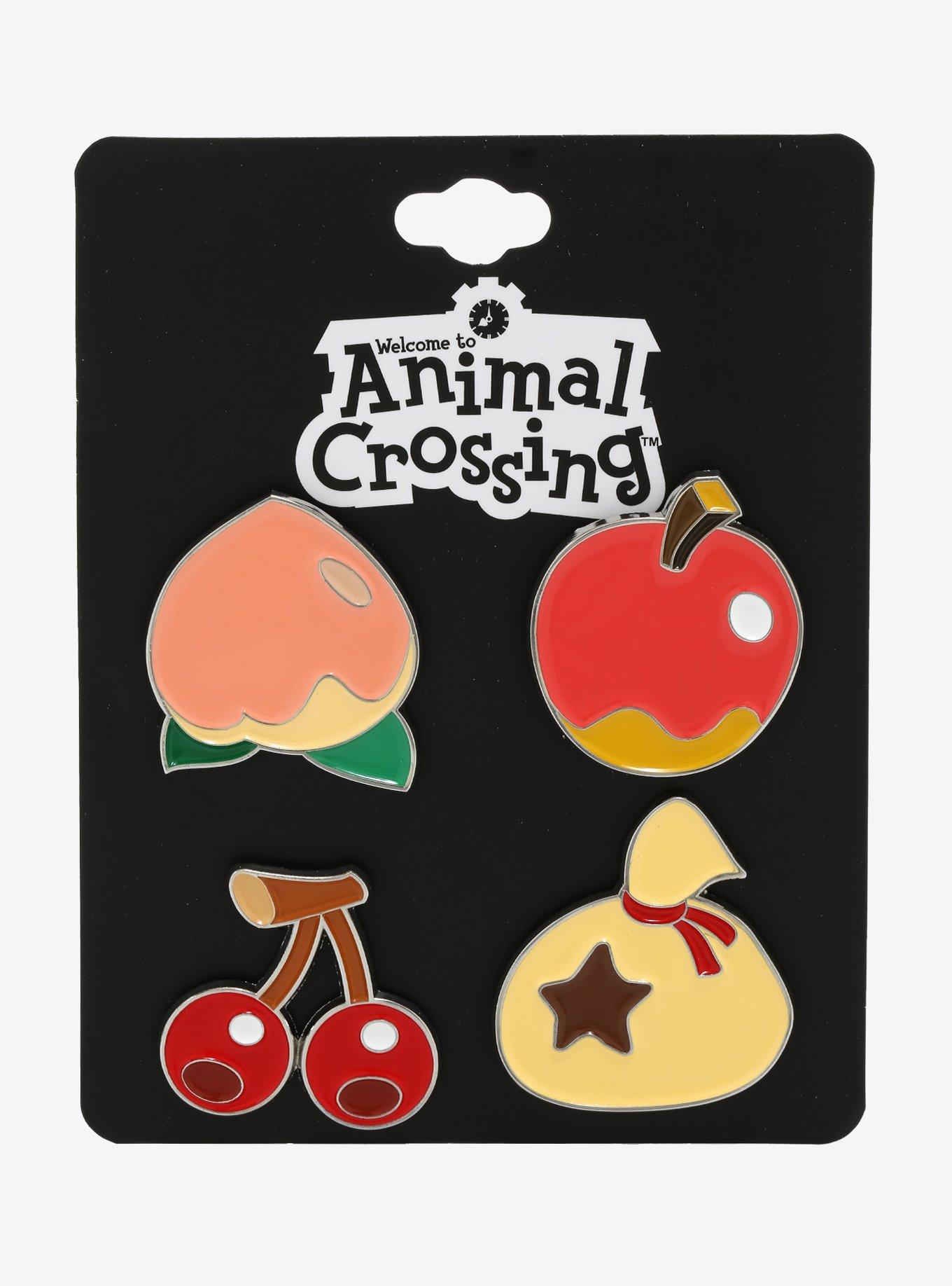 Nintendo Animal Crossing Fruit Enamel Pin Set - BoxLunch Exclusive, , alternate