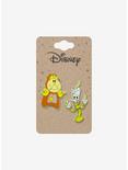 Disney Beauty and the Beast Chibi Cogsworth and Lumiere Enamel Pin Set - BoxLunch Exclusive, , alternate