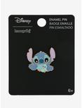 Loungefly Disney Lilo & Stitch Stitch with Blue Bird Enamel Pin - BoxLunch Exclusive, , alternate