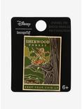 Disney Robin Hood Sherwood Forest Tourism Enamel Pin - BoxLunch Exclusive, , alternate