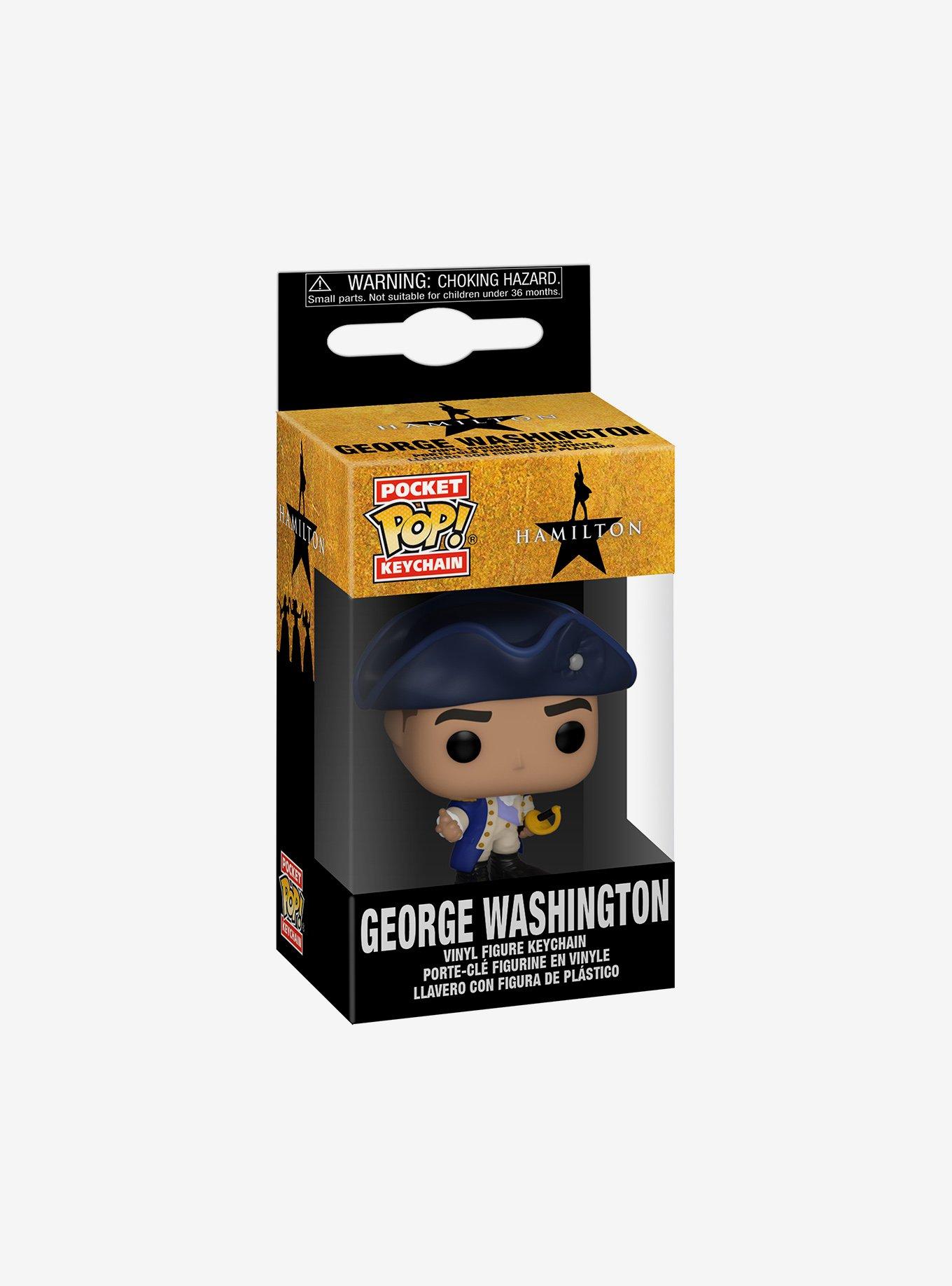 Funko Pocket Pop! Hamilton George Washington Vinyl Keychain, , alternate