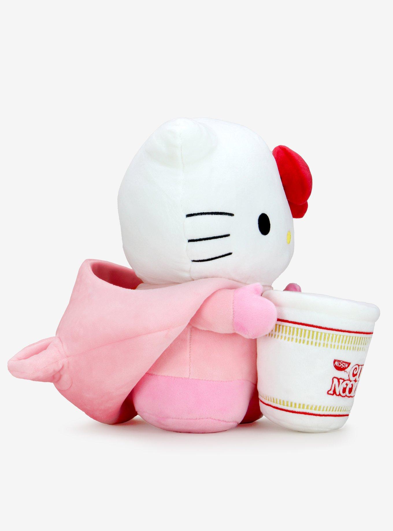 Nissin Cup Noodles X Hello Kitty Pig Costume Plush, , alternate
