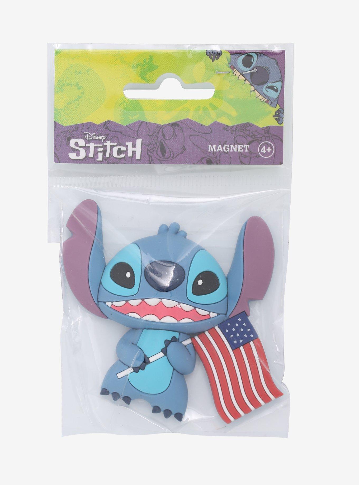 Disney Lilo & Stitch American Flag Magnet, , alternate