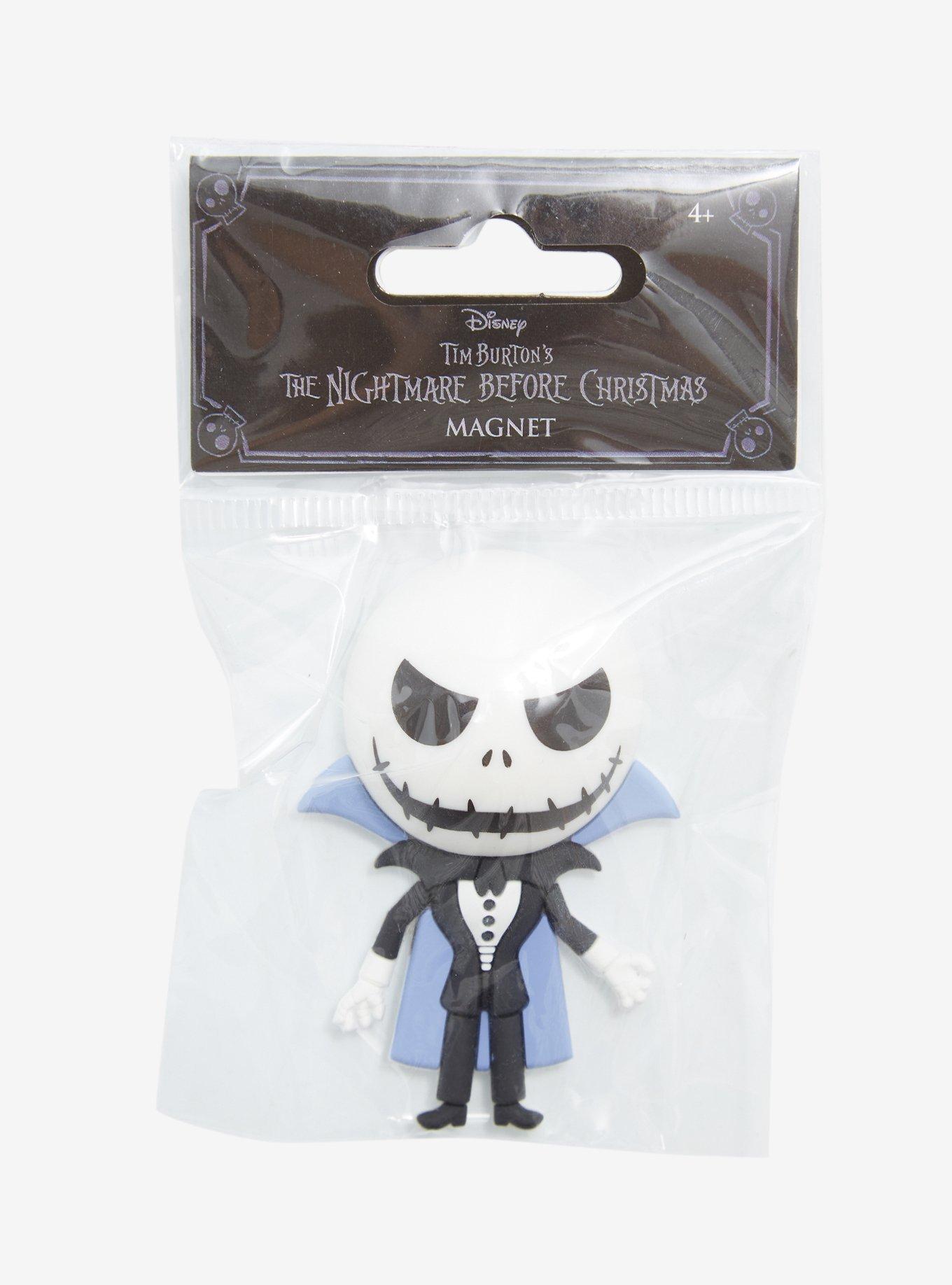 The Nightmare Before Christmas Jack Skellington Vampire Chibi Magnet, , alternate