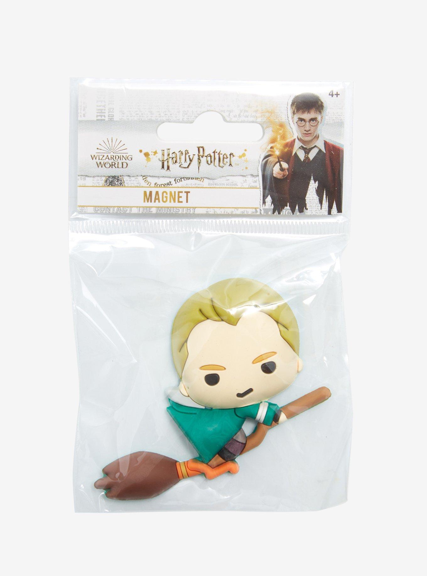 Harry Potter Draco Malfoy Broom Chibi Magnet, , alternate