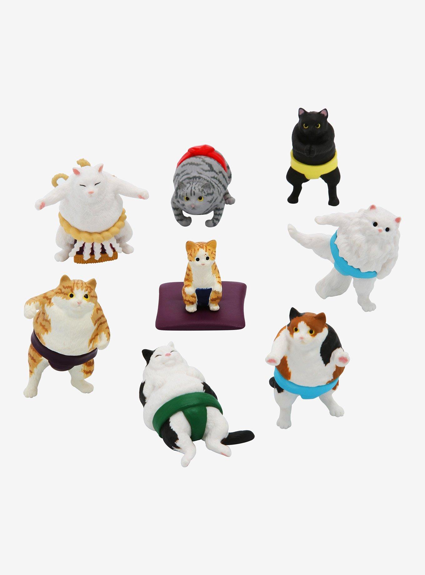 Re-Ment Sumo Cat Blind Box Figure, , alternate