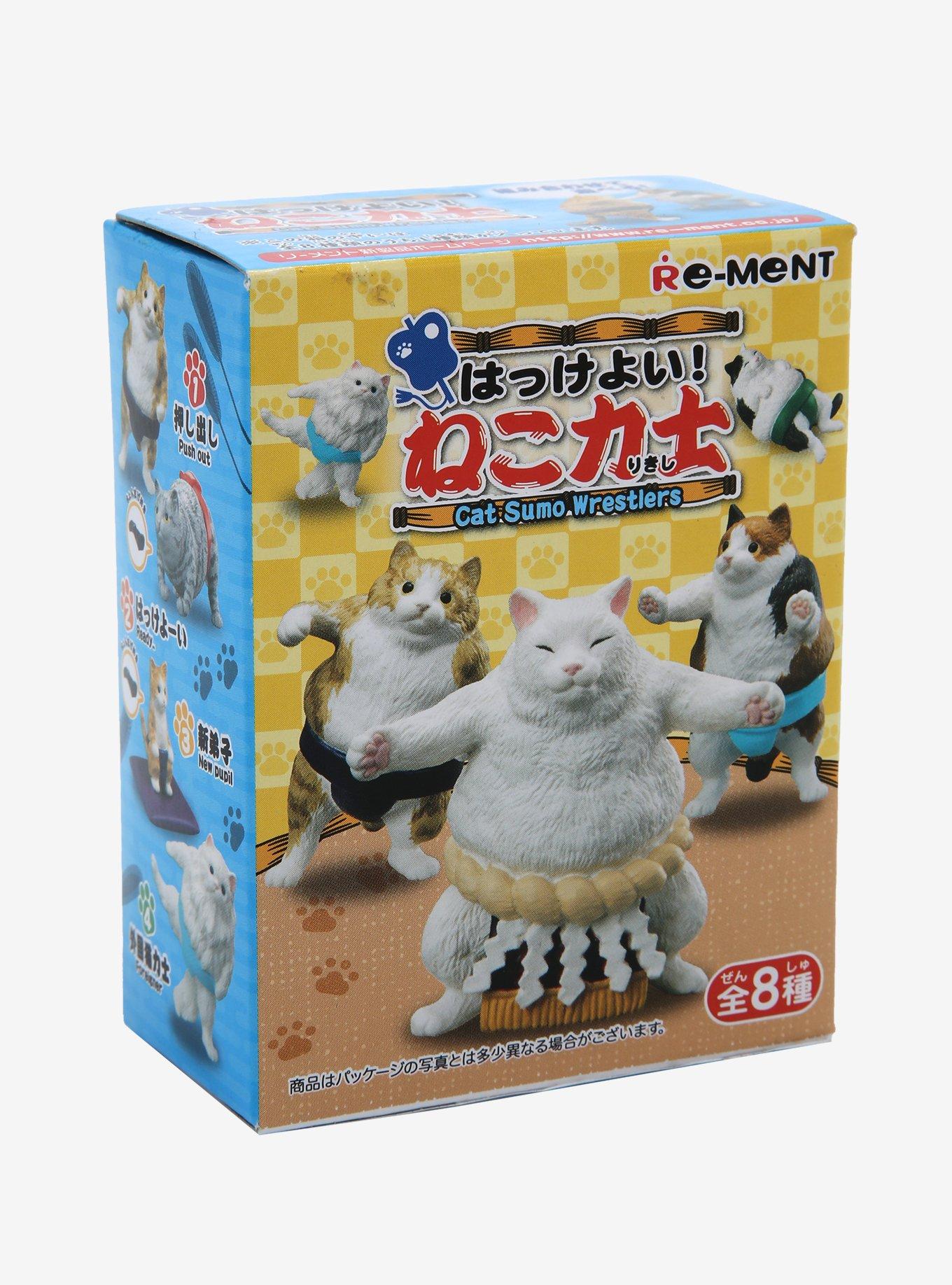 Re-Ment Sumo Cat Blind Box Figure, , alternate