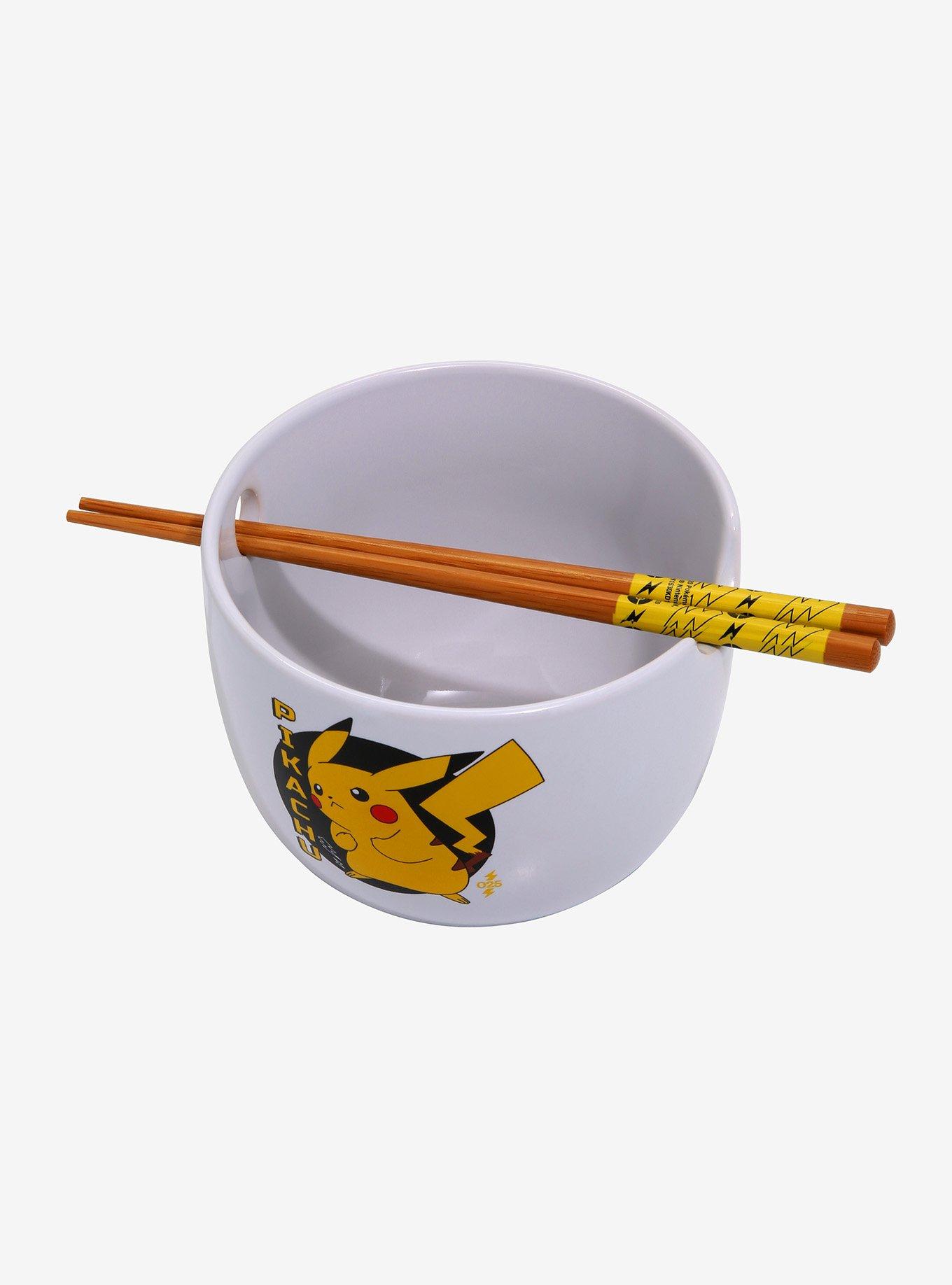 Pokemon Pikachu Ramen Bowl With Chopsticks, , alternate
