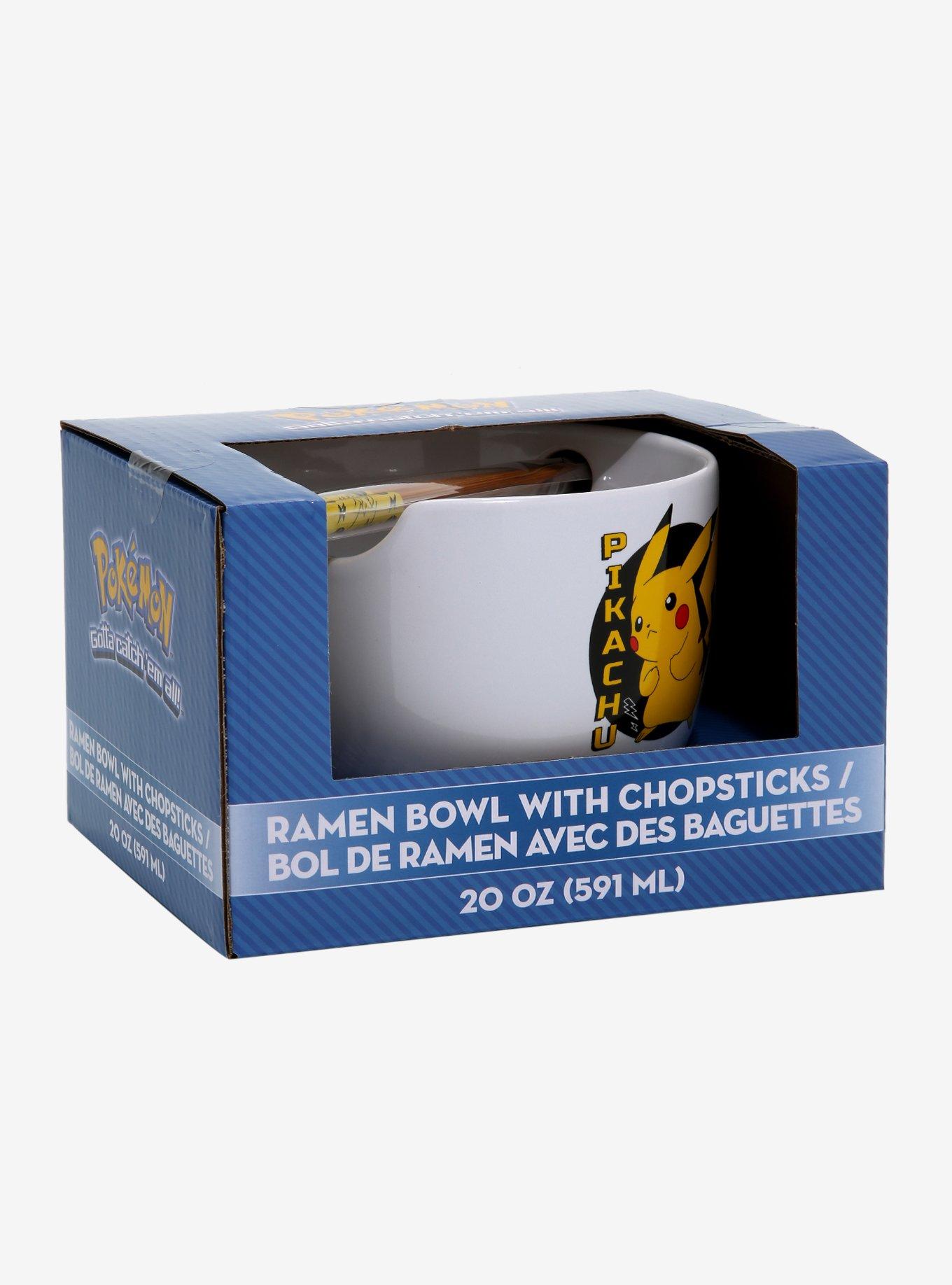 Pokemon Pikachu Ramen Bowl With Chopsticks, , alternate