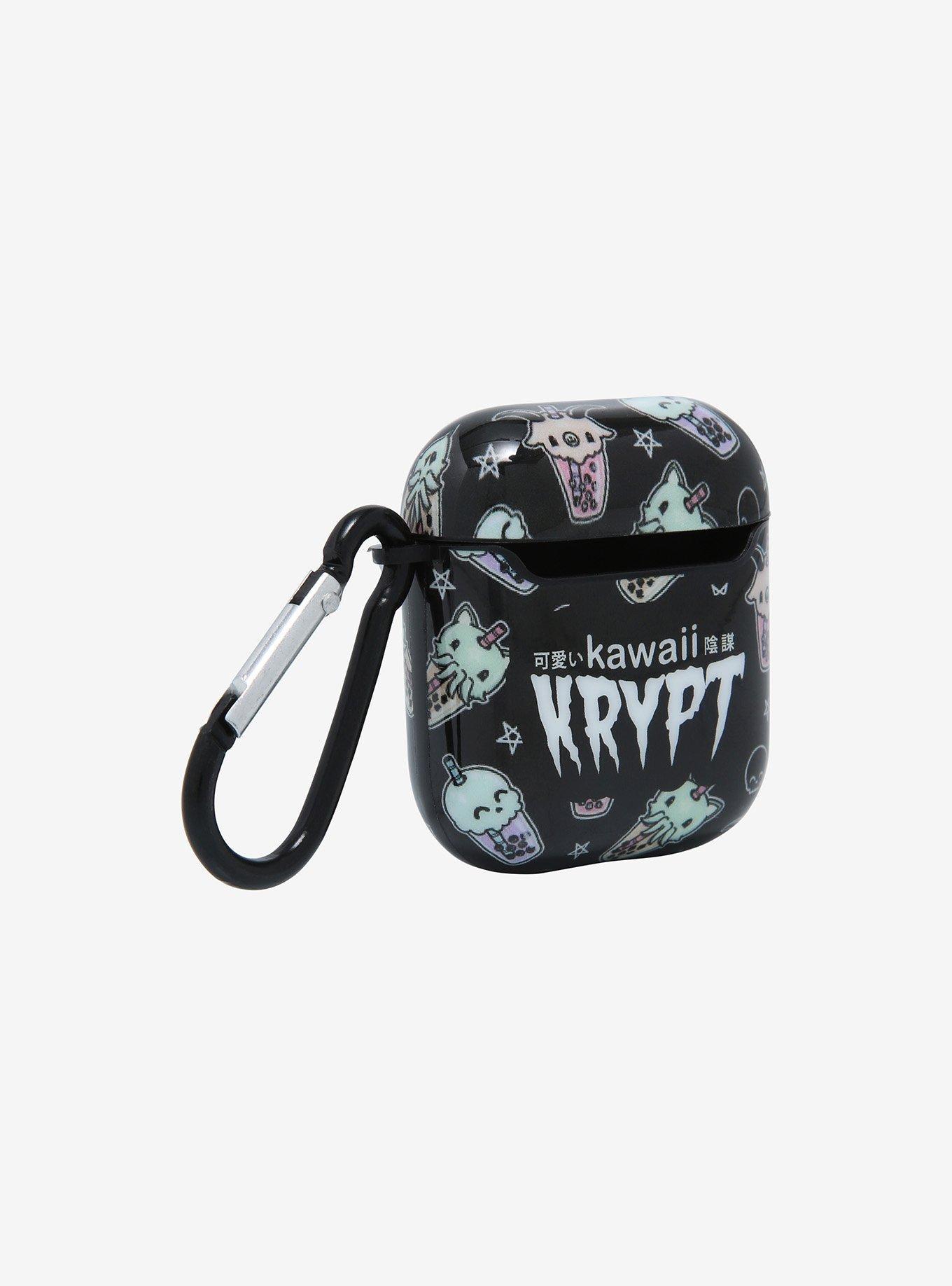 Boba Monsters Protective Wireless Earbud Case Cover By Kawaii Krypt, , hi-res