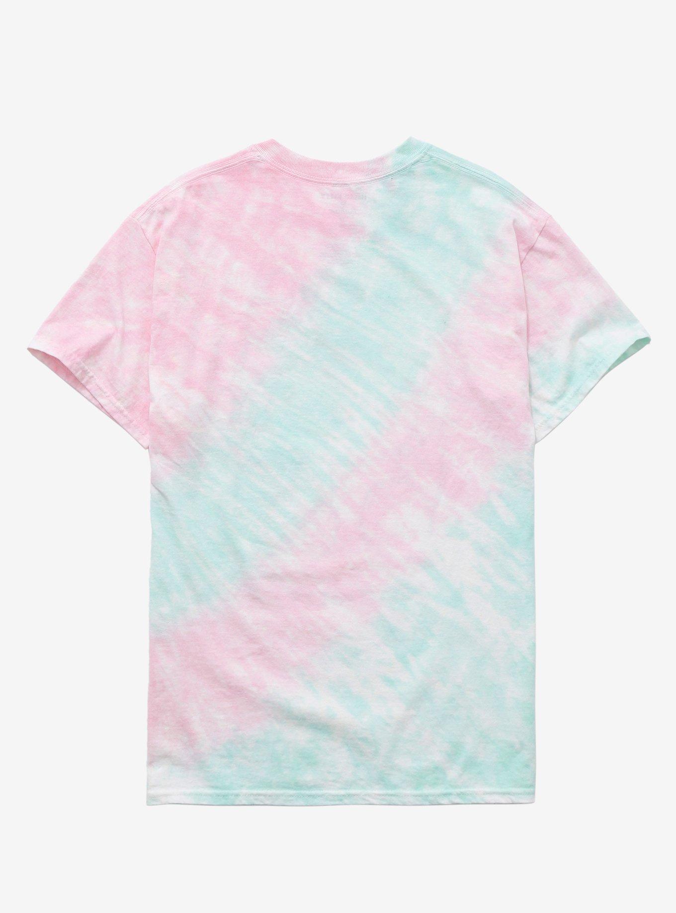 Hello Kitty X Pusheen Tie-Dye Boyfriend Fit Girls T-Shirt, MULTI, alternate