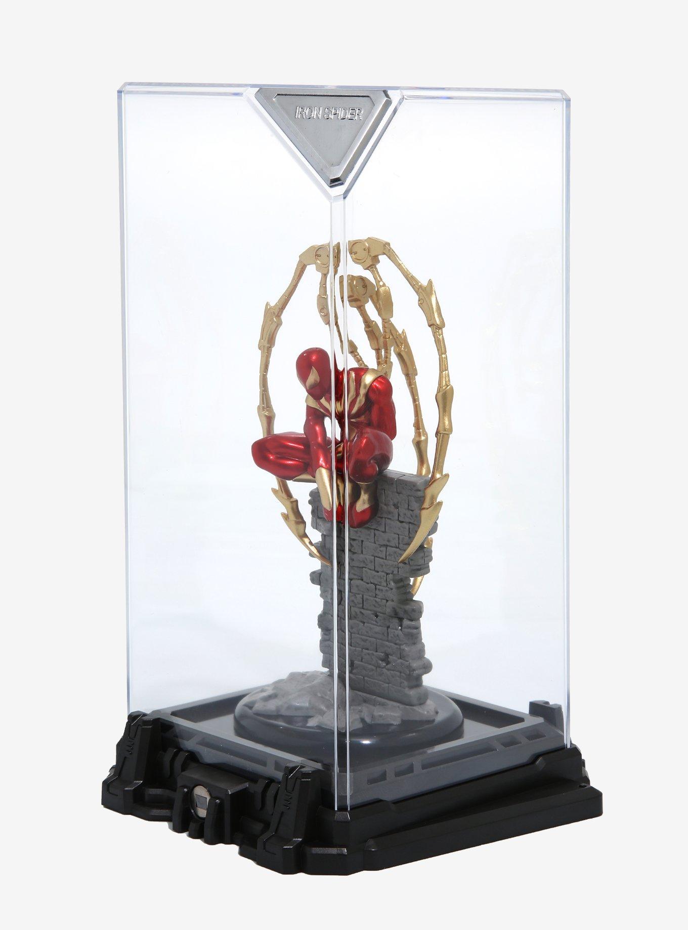 Marvel Super Hero Illuminate Gallery Iron Spider Figure, , alternate