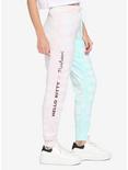 Hello Kitty X Pusheen Split Tie-Dye Girls Sweatpants, MULTI, alternate