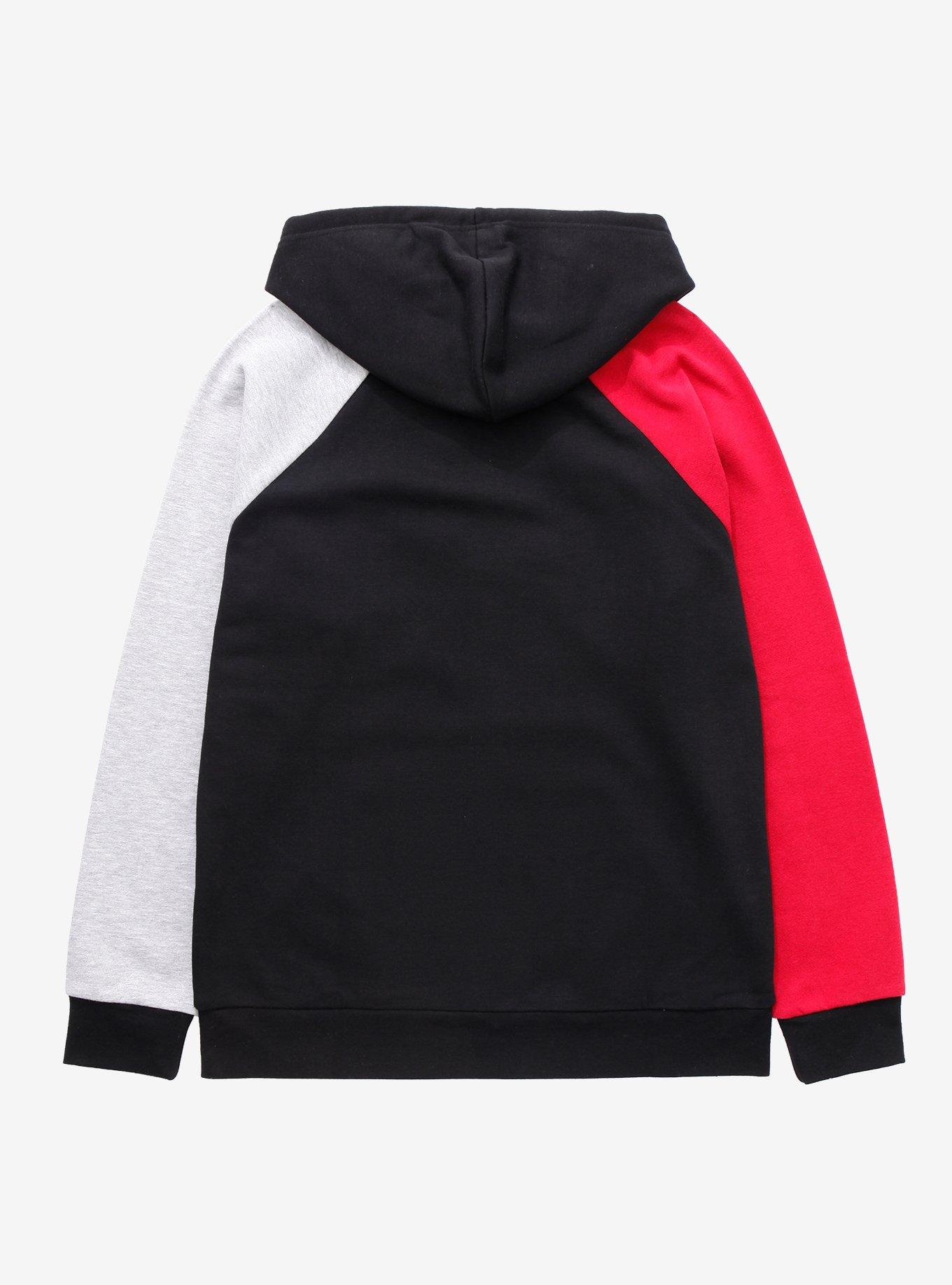 Marvel Color Block Logo Hoodie - BoxLunch Exclusive, MULTI, alternate