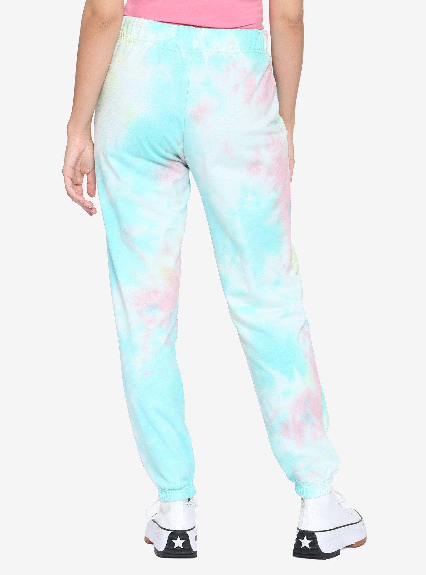 Disney Lilo & Stitch Scrump Tie-Dye Girls Sweatpants, MULTI, alternate