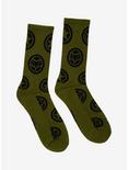Marvel The Falcon and the Winter Soldier Logo Crew Socks, , alternate