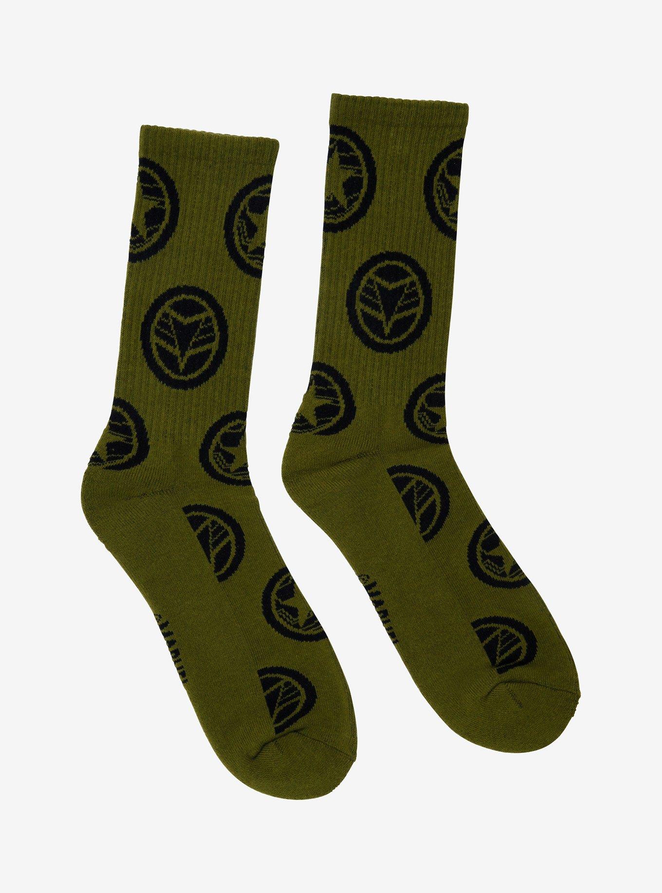 Marvel The Falcon and the Winter Soldier Logo Crew Socks, , alternate
