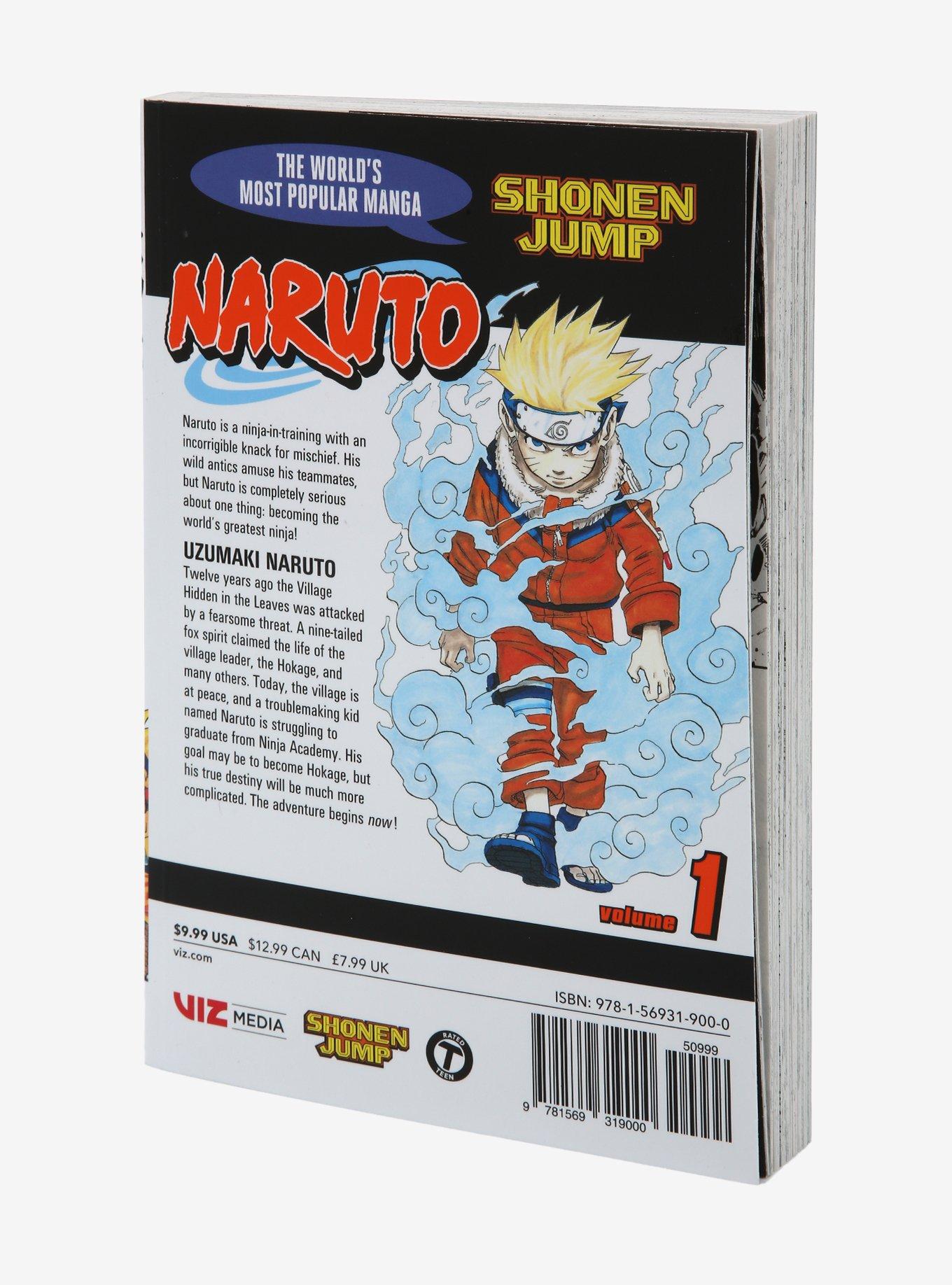 Naruto Manga Vol. 1, , alternate