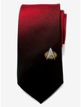 Star Trek The Next Generation Shield Red Ombre Tie, , alternate