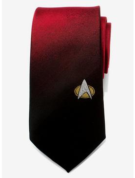 Star Trek The Next Generation Shield Red Ombre Tie, , hi-res