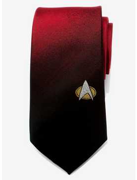 Star Trek The Next Generation Shield Red Ombre Tie, , hi-res