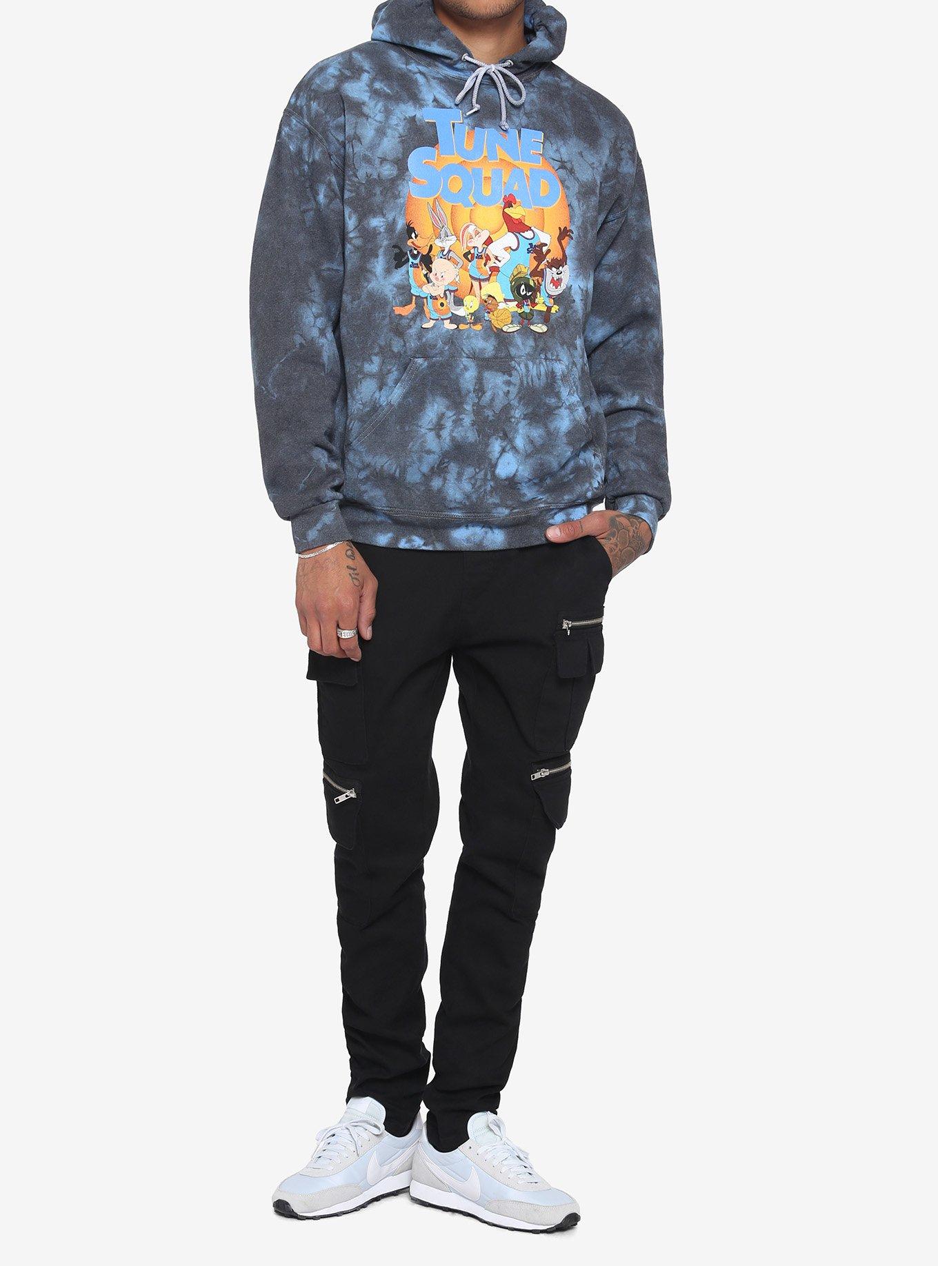 Space Jam: A New Legacy Tune Squad Blue Tie-Dye Hoodie, MULTI, alternate