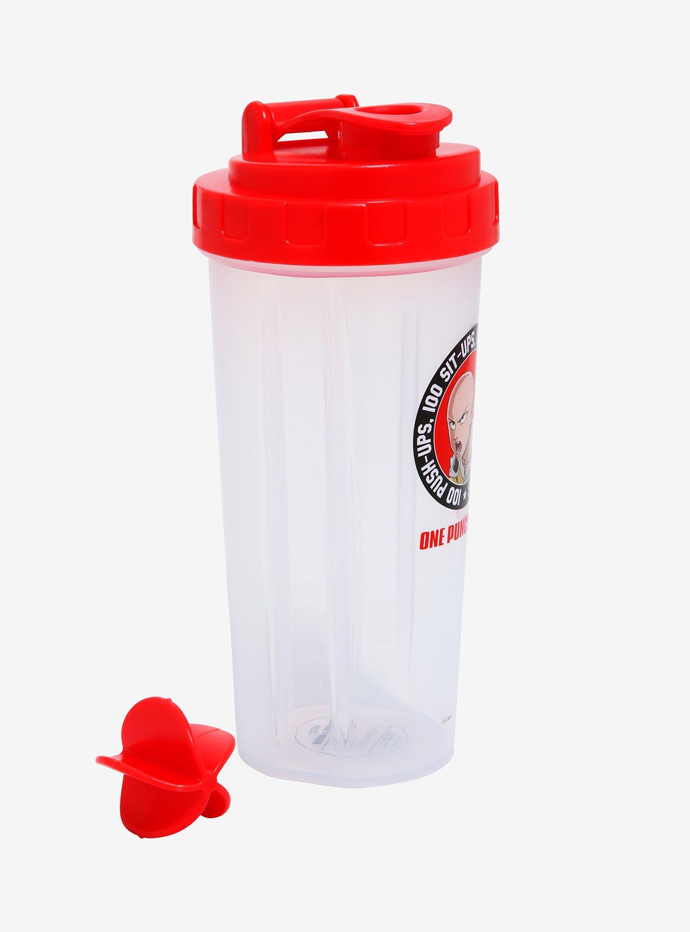 One-Punch Man 100 Push-Ups Shaker Bottle, , alternate