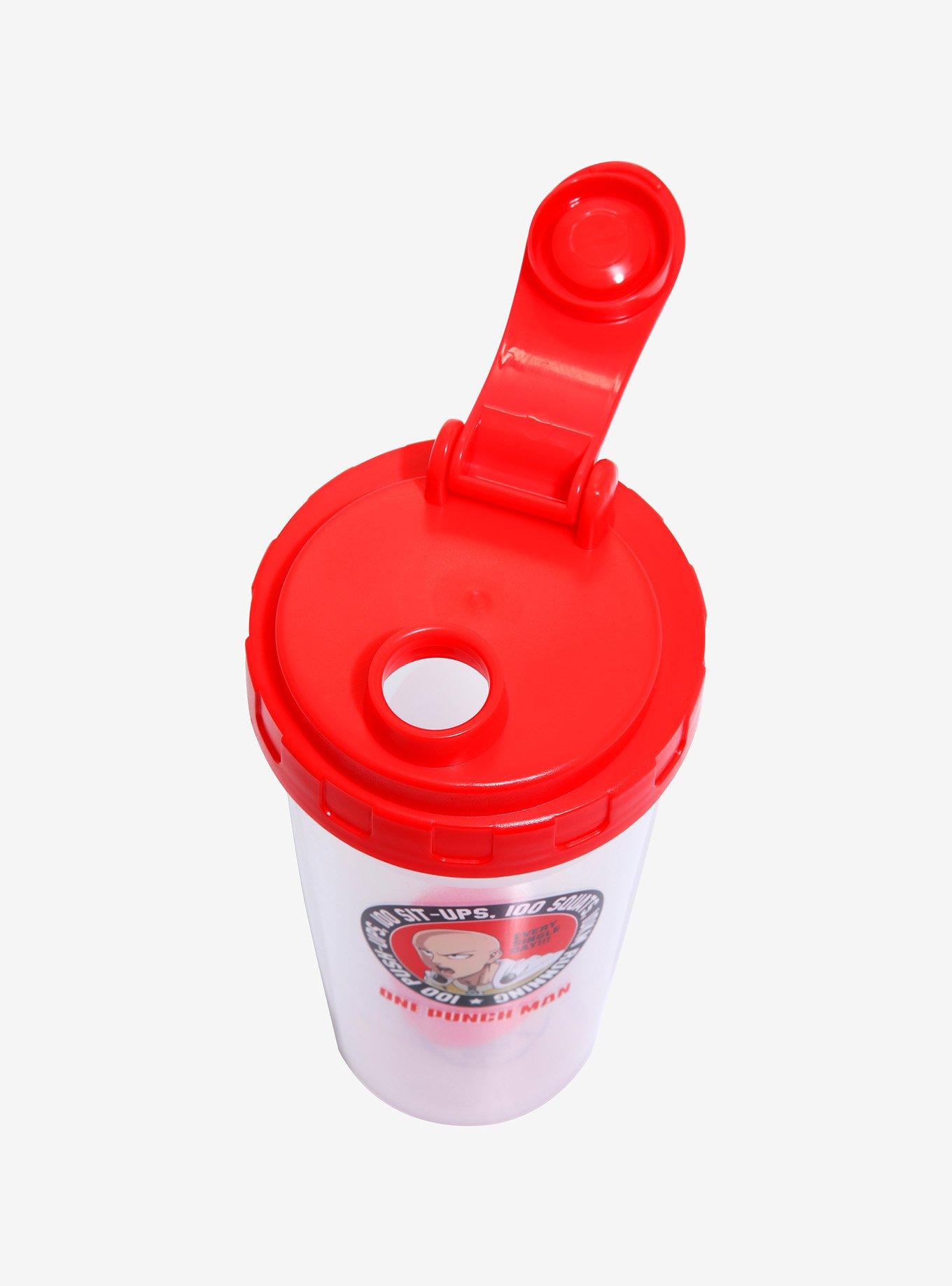 One-Punch Man 100 Push-Ups Shaker Bottle, , alternate