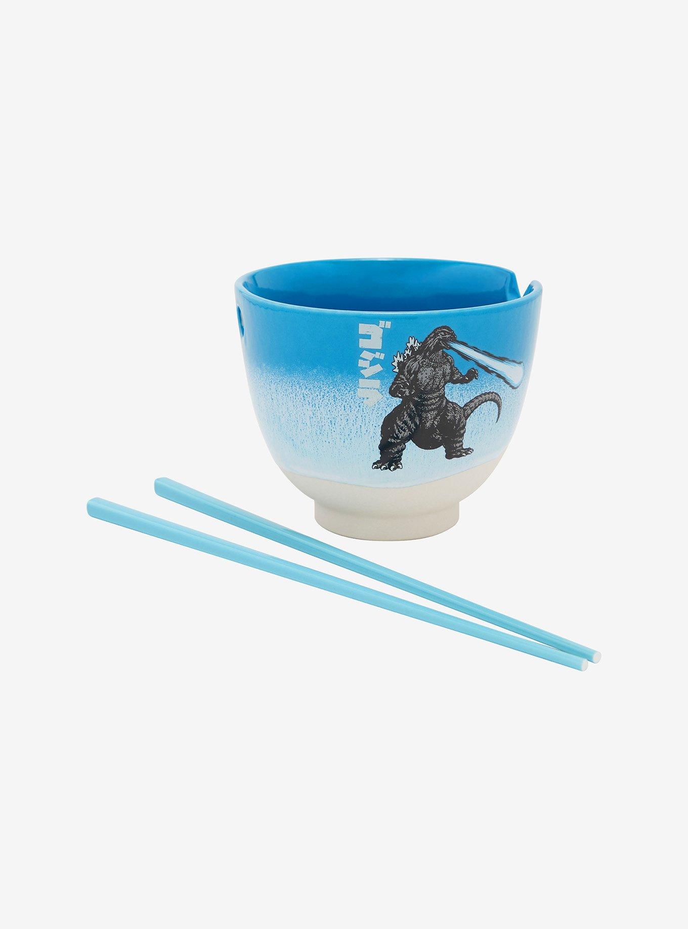 Godzilla Ramen Bowl With Chopsticks, , alternate