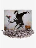 Urban Art Banksy Rage, The Flower Thrower 1000-Piece Puzzle, , alternate