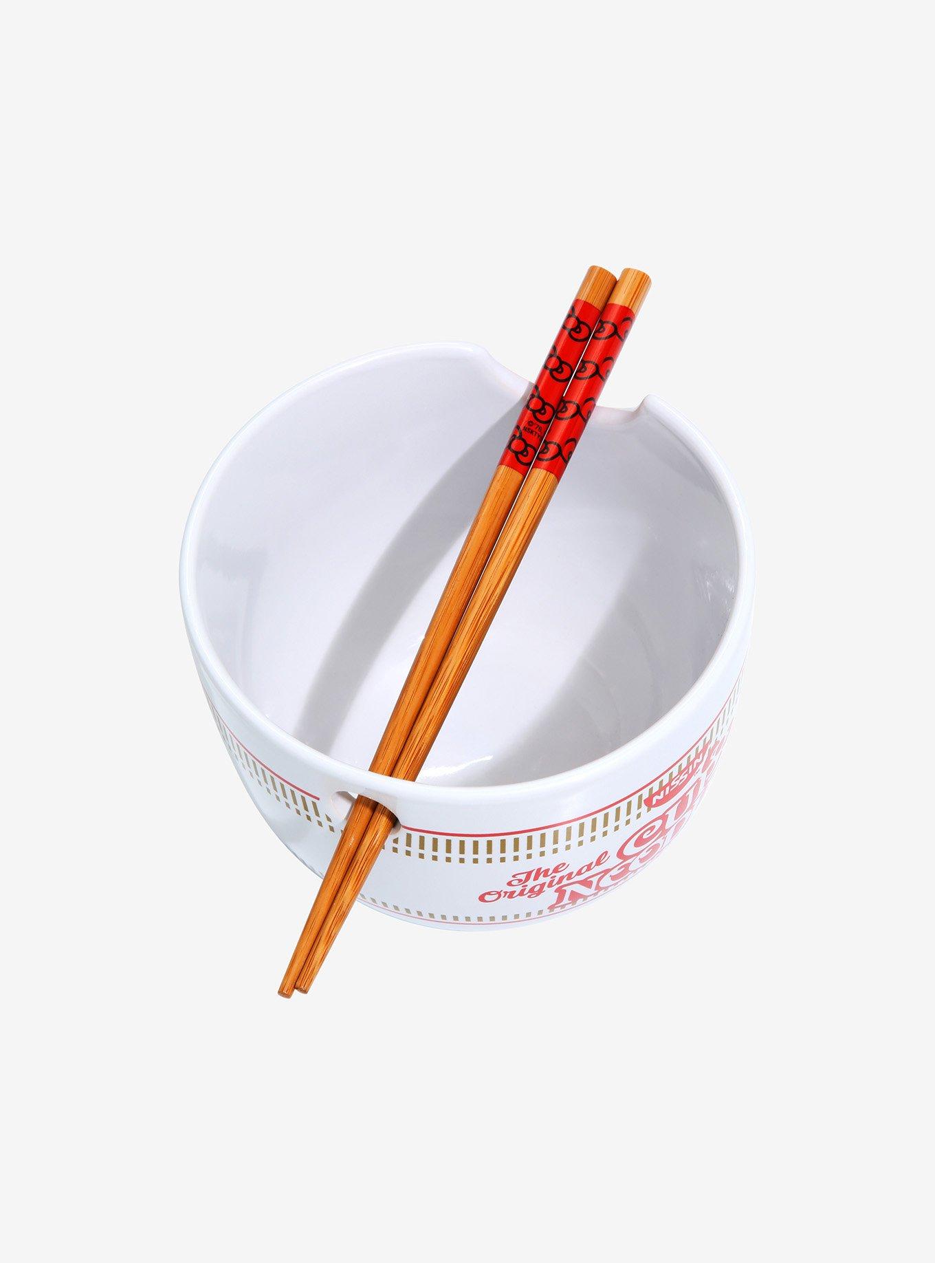 Nissin Cup Noodles x Hello Kitty Ramen Bowl with Chopsticks - BoxLunch Exclusive, , alternate