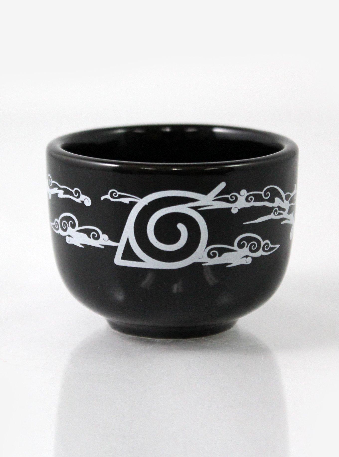 Naruto Shippuden Black & White Sake Set, , alternate