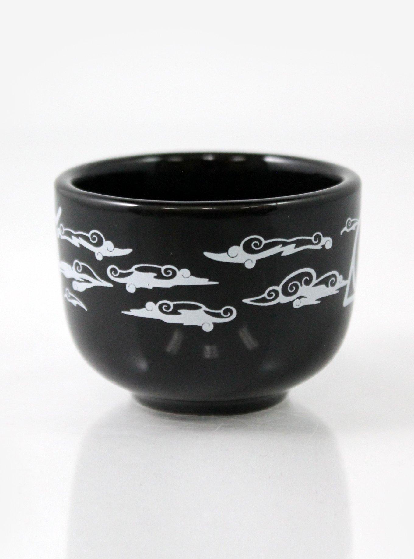 Naruto Shippuden Black & White Sake Set, , alternate