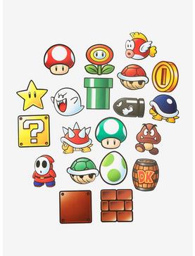 Nintendo Super Mario Fun Fact Coaster Set, , hi-res