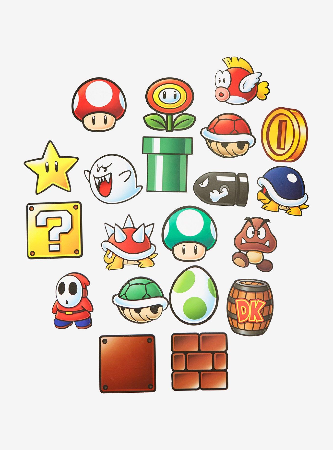 Nintendo Super Mario Fun Fact Coaster Set, , alternate