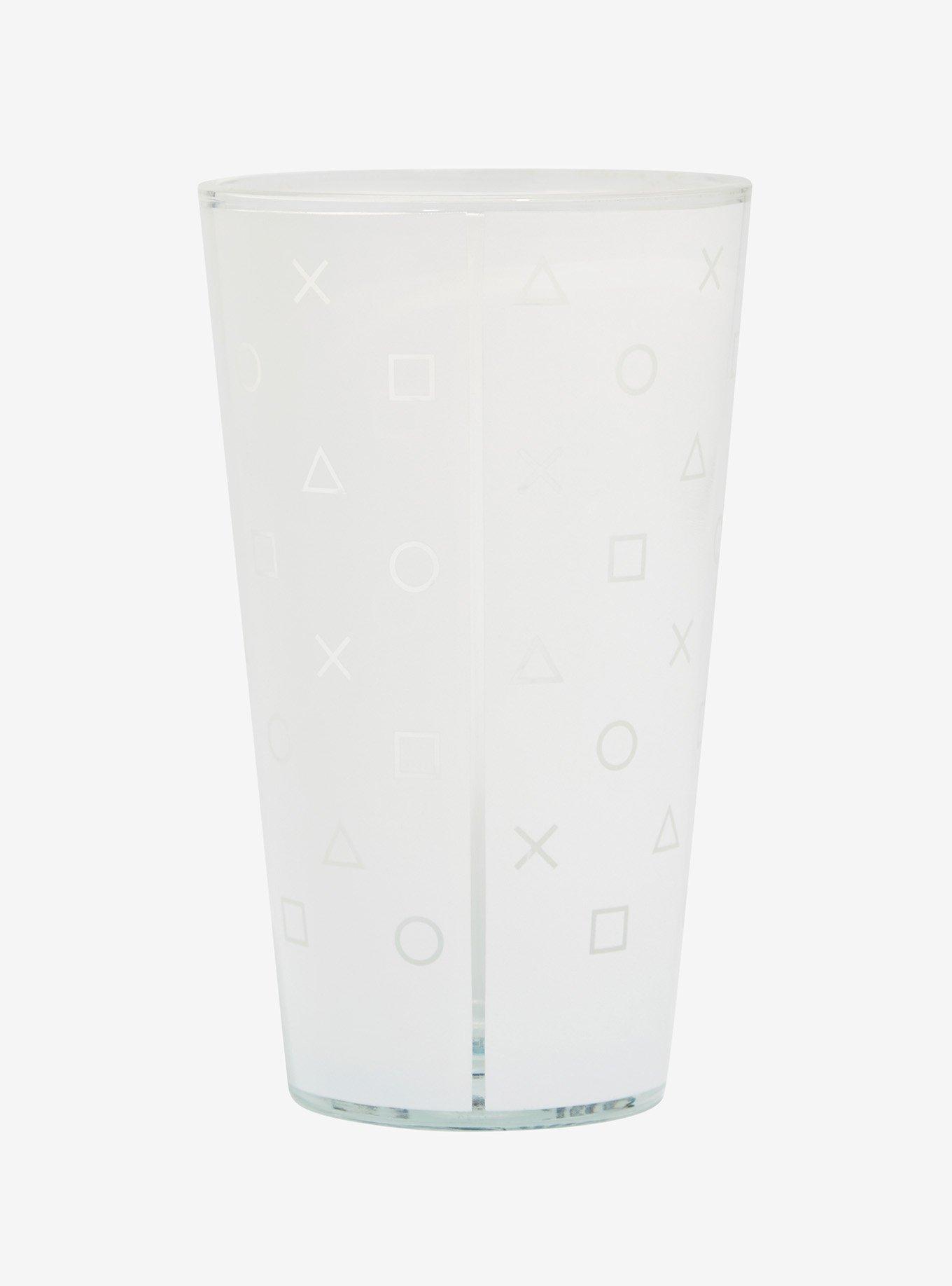 Sony PlayStation Shapes Frosted Pint Glass, , alternate