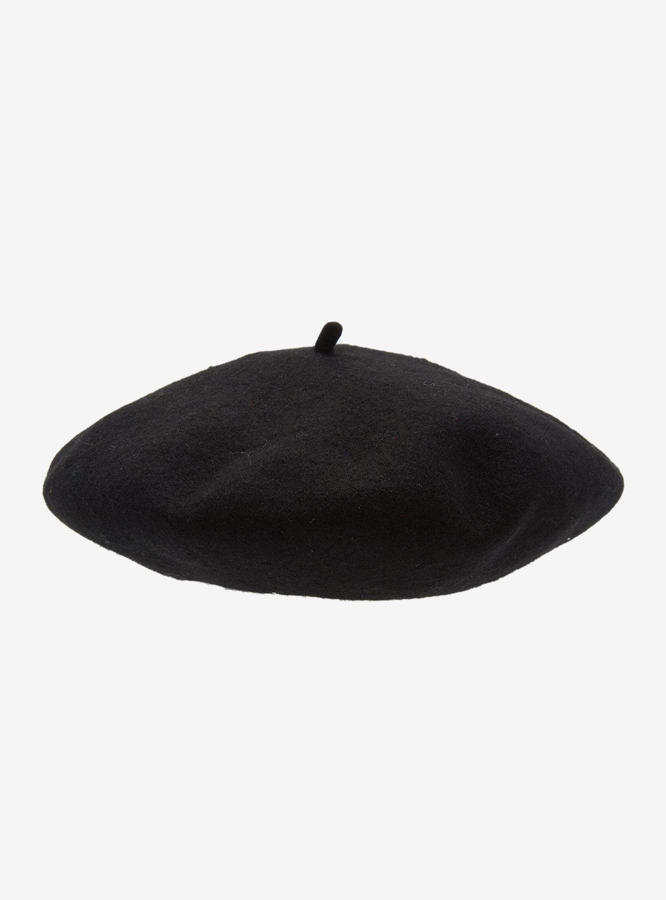 Neon Green Bats Beret, , alternate