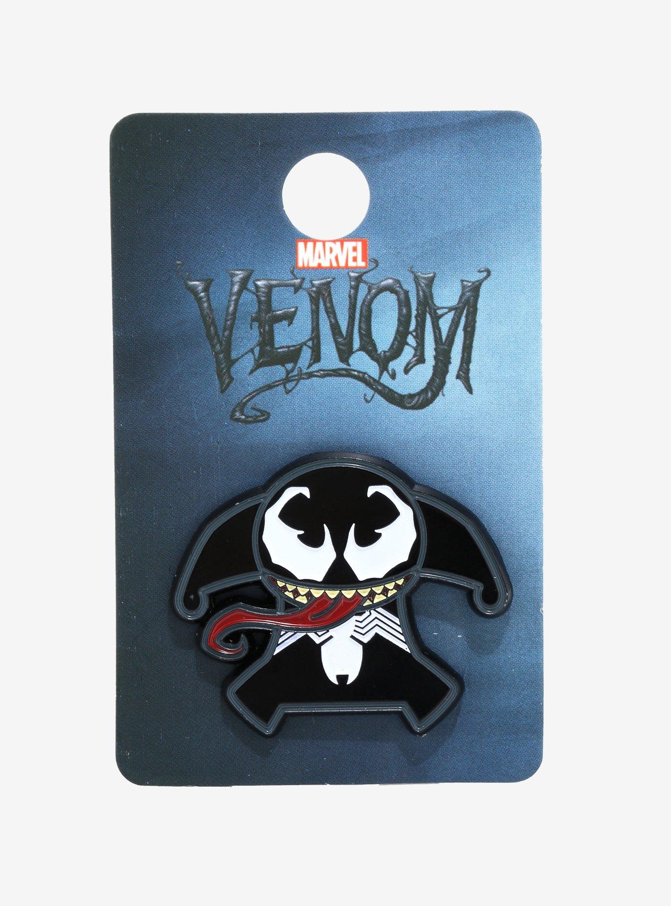 Marvel Venom Chibi Enamel Pin, , alternate