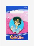 Sailor Moon Sailor Mercury Glitter Portrait Enamel Pin - BoxLunch Exclusive, , alternate