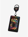 Disney Mickey Mouse Rainbow Retractable Lanyard - BoxLunch Exclusive, , alternate